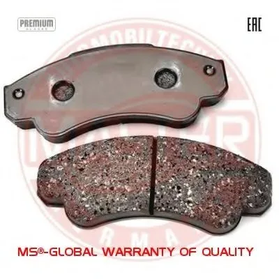 Комплект тормозных колодок, дисковый тормоз Anti-Noise MASTER-SPORT купить