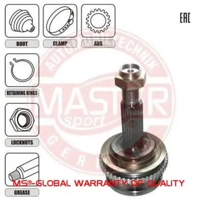 Шарнирный комплект, приводной вал MASTER-SPORT купить