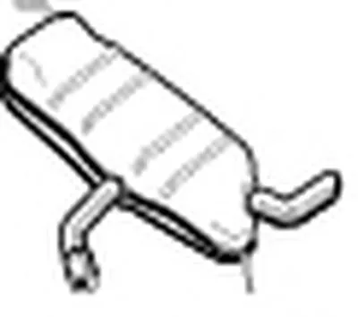 Глушитель выхлопных газов конечный WALKER купить