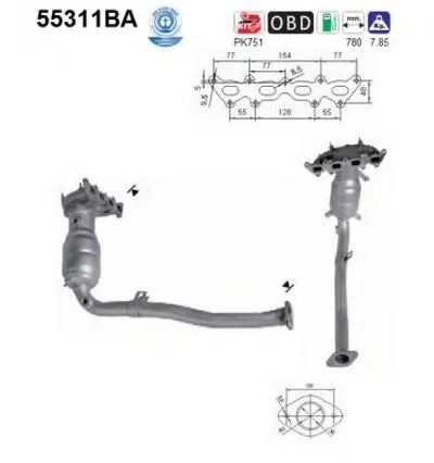 Катализатор для переоборудования Blue Engel AS купить
