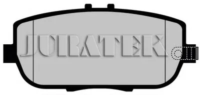 Комплект тормозных колодок, дисковый тормоз JURATEK купить