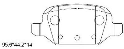 Комплект тормозных колодок, дисковый тормоз ASIMCO купить