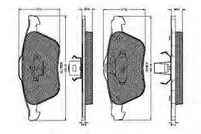 Комплект тормозных колодок, дисковый тормоз SPIDAN купить
