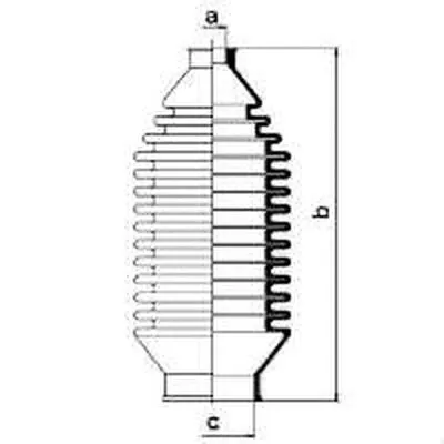 Пыльник, рулевое управление SPIDAN купить