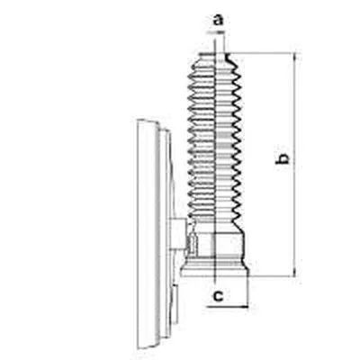 Пыльник, рулевое управление SPIDAN купить