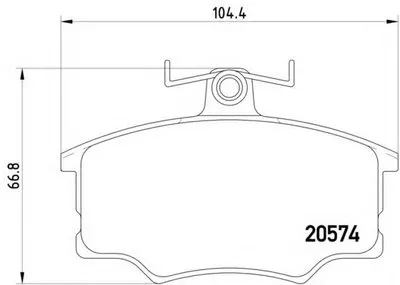 Комплект тормозных колодок, дисковый тормоз HELLA купить