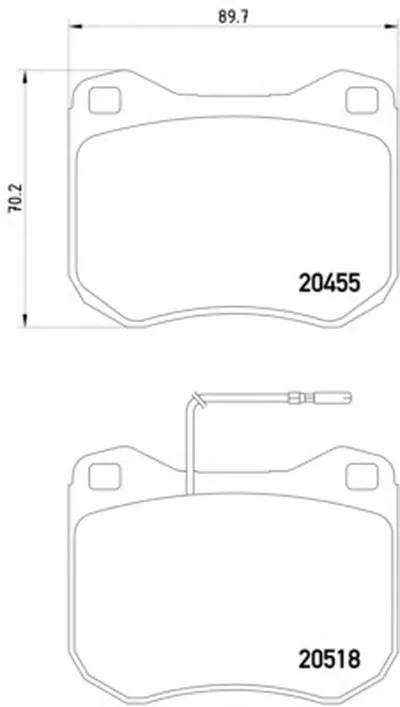 Комплект тормозных колодок, дисковый тормоз HELLA купить
