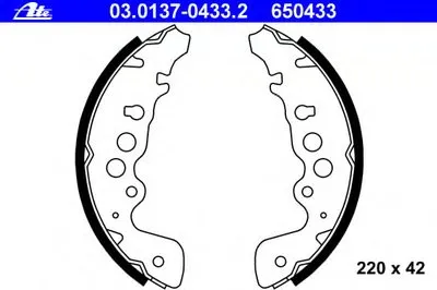 Комплект тормозных колодок ATE купить