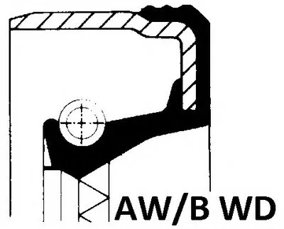Уплотняющее кольцо, дифференциал; Уплотнительное кольцо ELRING купить