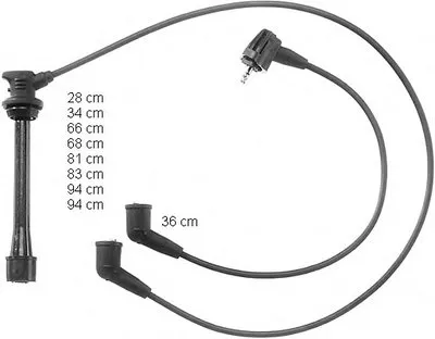 Комплект проводов зажигания BERU купить