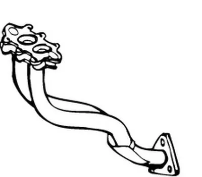 Труба выхлопного газа WALKER купить