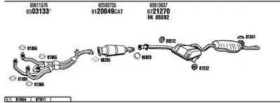 Система выпуска ОГ WALKER купить
