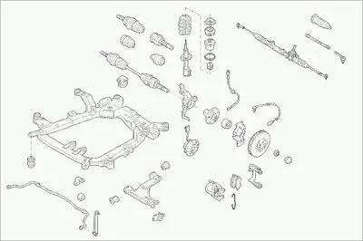 Рулевое управление; Подвеска колеса BOGE купить