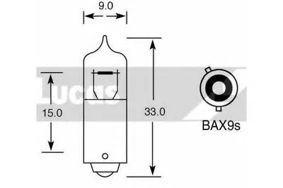 Лампа накаливания, фара заднего хода; Лампа накаливания, стояночный / габаритный огонь; Лампа, мигающие / габаритные огни LUCAS ELECTRICAL купить