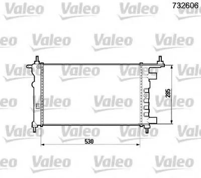 Радиатор, охлаждение двигателя VALEO купить