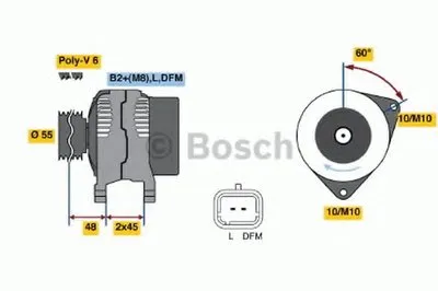 Генератор BOSCH купить