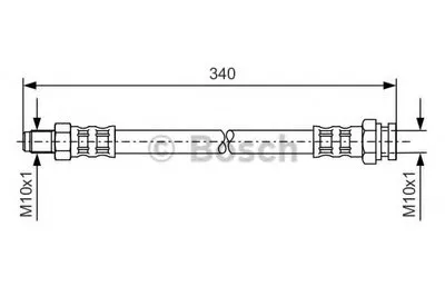 Тормозной шланг BOSCH купить
