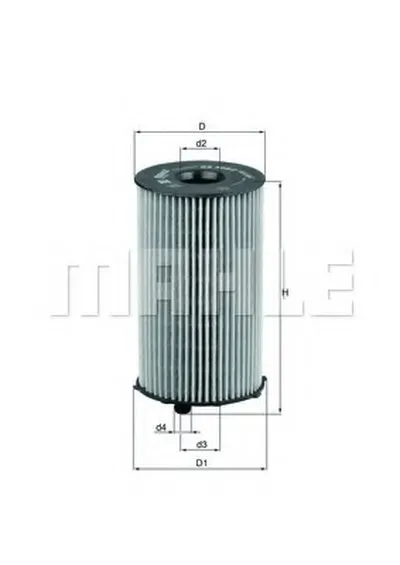 Масляный фильтр MAHLE ORIGINAL купить