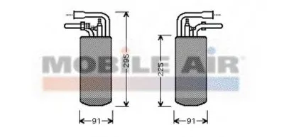 Осушитель, кондиционер VAN WEZEL купить
