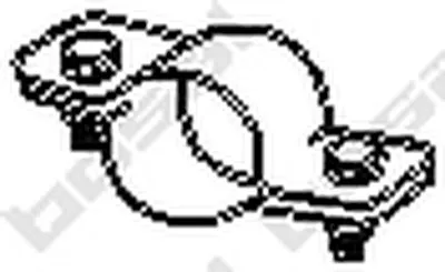 Кронштейн, система выпуска ОГ BOSAL купить