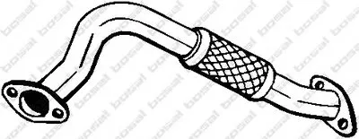 Труба выхлопного газа BOSAL купить