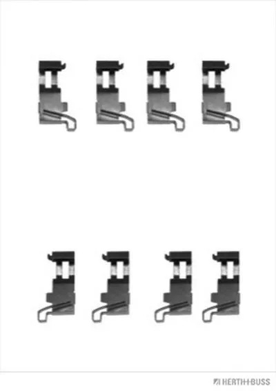 Комплектующие, колодки дискового тормоза HERTH+BUSS JAKOPARTS купить