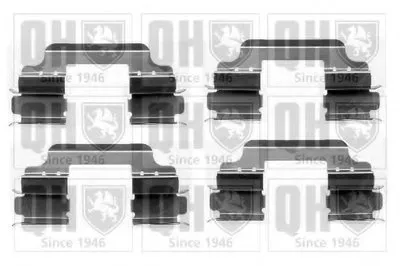 Комплектующие, колодки дискового тормоза QUINTON HAZELL купить