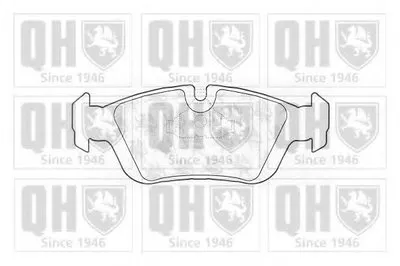 Комплект тормозных колодок, дисковый тормоз QUINTON HAZELL купить