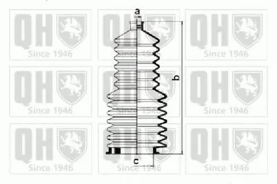 Комплект пылника, рулевое управление QUINTON HAZELL купить