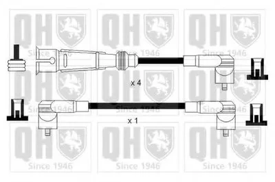 Комплект проводов зажигания CI QUINTON HAZELL купить