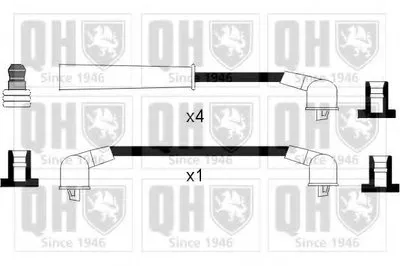 Комплект проводов зажигания CI QUINTON HAZELL купить