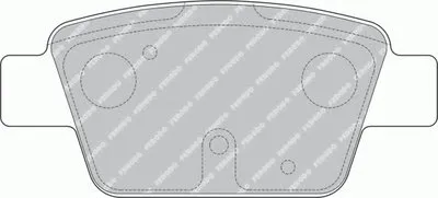 Комплект тормозных колодок, дисковый тормоз PREMIER FERODO купить