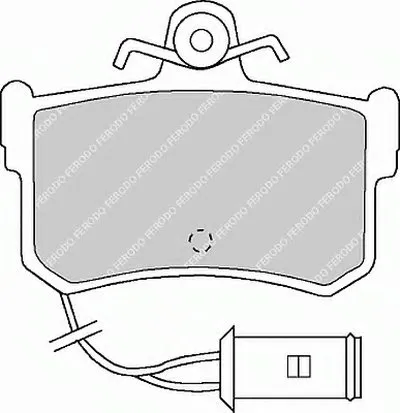 Комплект тормозных колодок, дисковый тормоз PREMIER FERODO купить