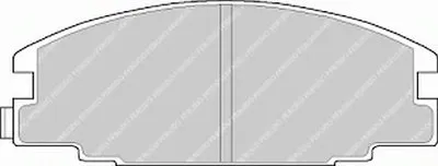 Комплект тормозных колодок, дисковый тормоз PREMIER FERODO купить