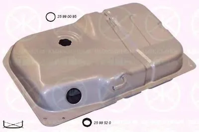 Топливный бак KLOKKERHOLM купить