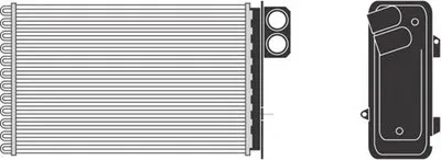 Теплообменник, отопление салона MAGNETI MARELLI купить