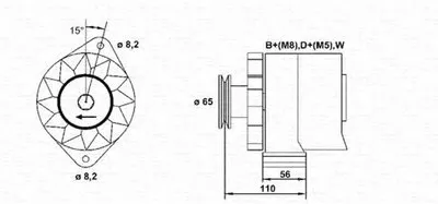 Генератор MAGNETI MARELLI купить