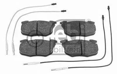 Комплект тормозных колодок, дисковый тормоз FEBI BILSTEIN купить