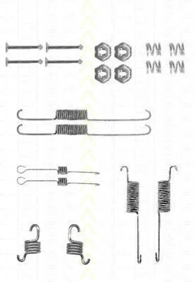 Комплектующие, тормозная колодка TRISCAN купить