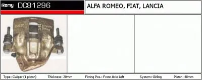 Тормозной суппорт Remanufactured REMY (Multiline) DELCO REMY купить