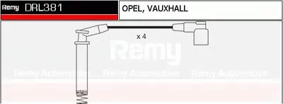 Комплект проводов зажигания Brand New REMY (Multiline) DELCO REMY купить