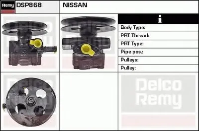 Гидравлический насос, рулевое управление Remanufactured REMY (Multiline) DELCO REMY купить