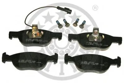 Комплект тормозных колодок, дисковый тормоз OPTIMAL купить