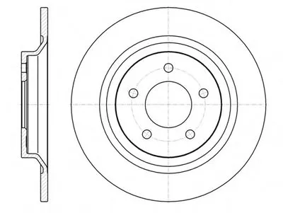 Тормозной диск REMSA купить