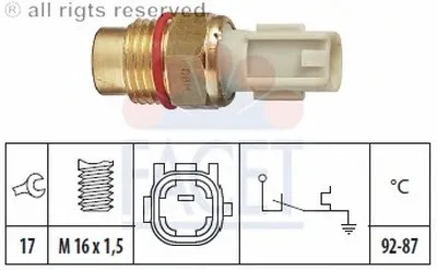 Термовыключатель, вентилятор радиатора FACET купить