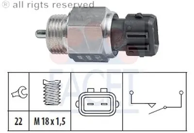 Выключатель, фара заднего хода FACET купить