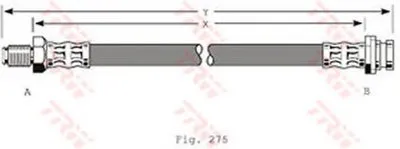 Тормозной шланг TRW купить