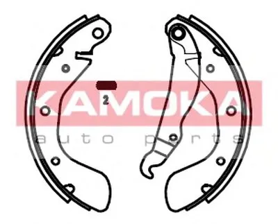 Комплект тормозных колодок KAMOKA KAMOKA купить