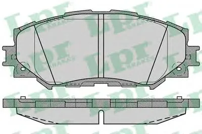 Комплект тормозных колодок, дисковый тормоз LPR купить
