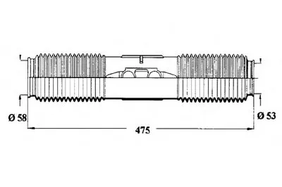 Пыльник, рулевое управление OCAP купить